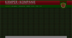 Desktop Screenshot of kaemper-kompanie.de